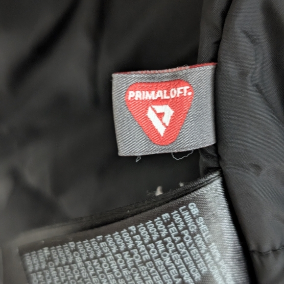 The North Face Womens Primaloft Insulated Hooded Puffer Jacket Black Size Large - Picture 10 of 13